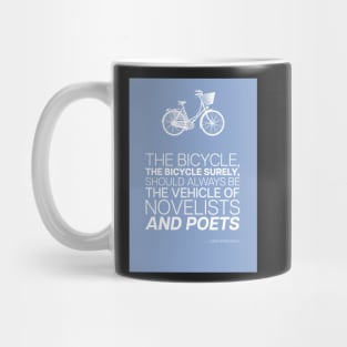 Bicycle Philosophy Design 002- Christopher Morley Mug